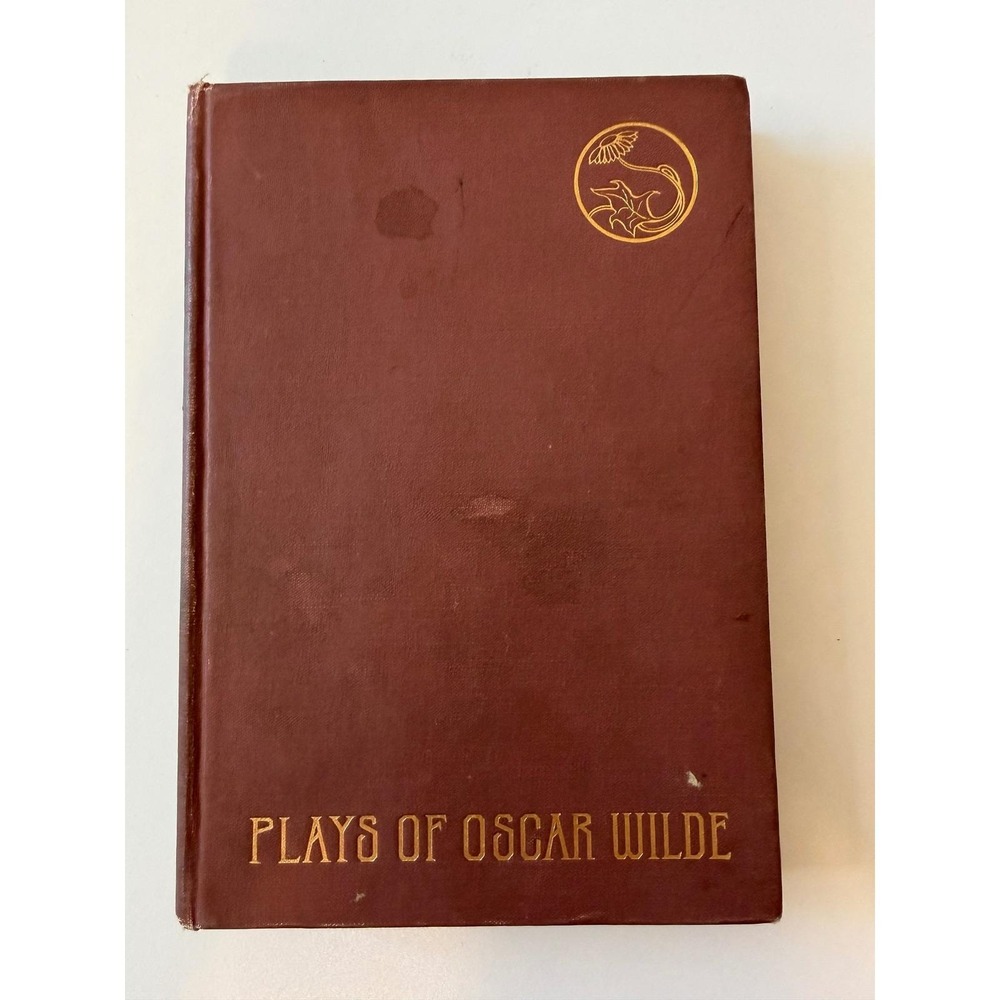 The Plays of Oscar Wilde Volume II 1905 John W Luce & Co Antique Hardcover Book